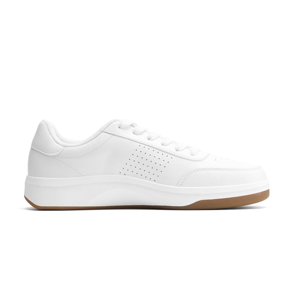 Men's Arch Support Fashion Sneakers - WHITE - 2